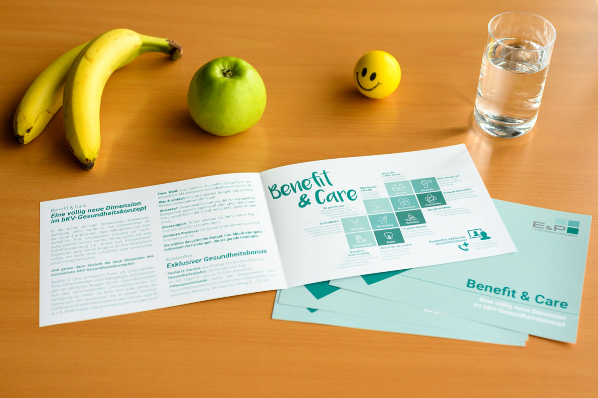 Mit Benefit & Care schenken Sie Ihren Mitarbeitenden Wertschätzung und Gesundheit